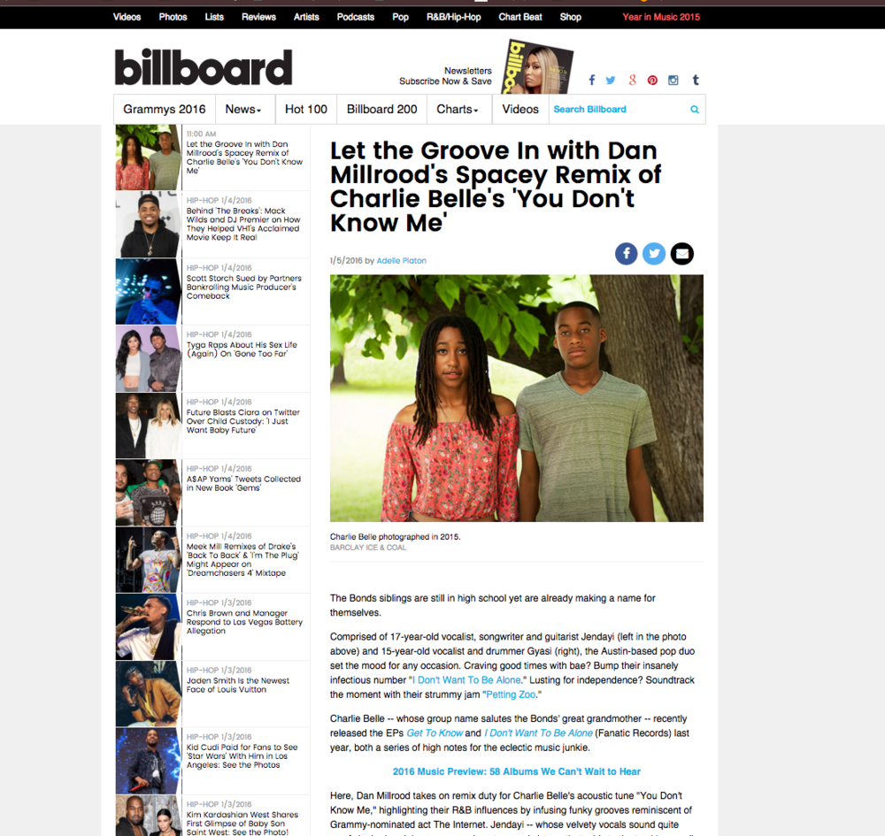  Billboard Magazine 