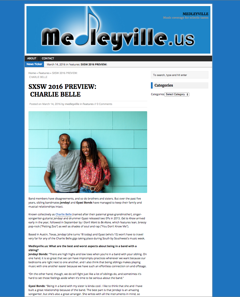   Medleyville  