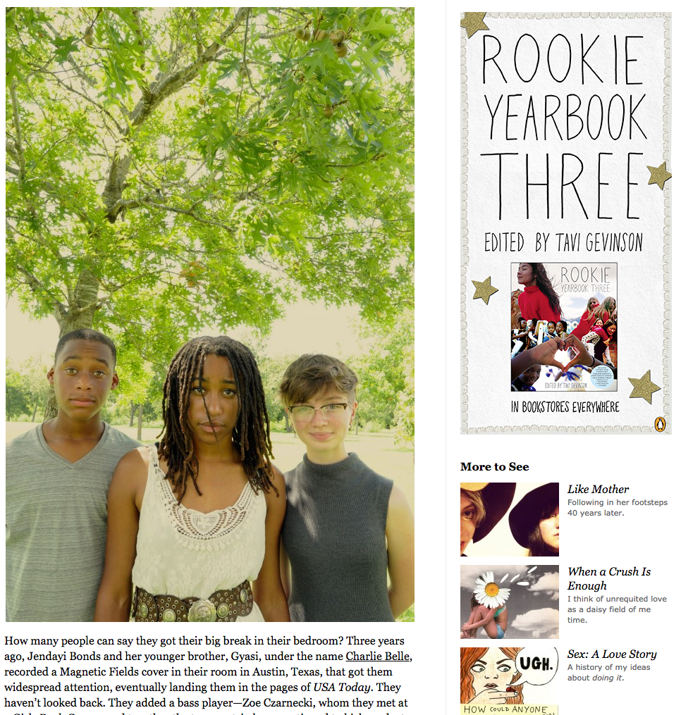   Rookie Magazine  